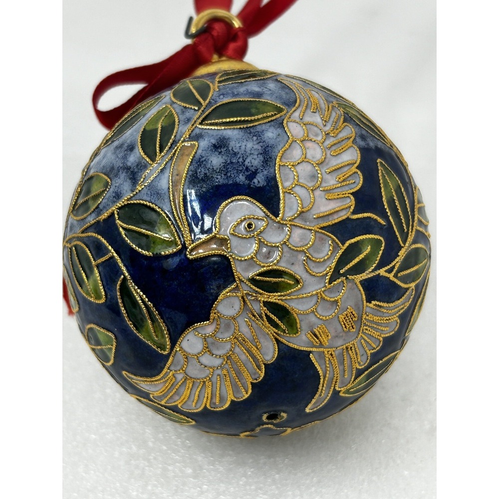 Christopher Radko Christmas‎ Ornament Bird Dove Bluel 3" Holiday Xmas - No Box